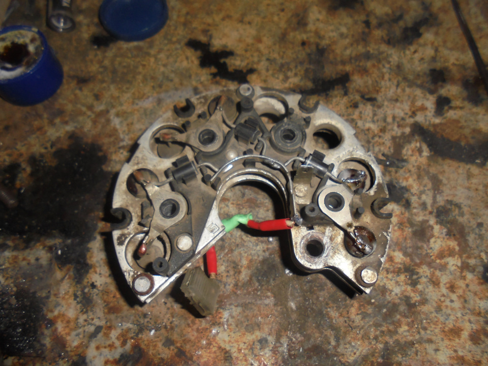 Проблема с зарядкой аккумулятора или ремонт диодного моста. — Lada 2114 ...