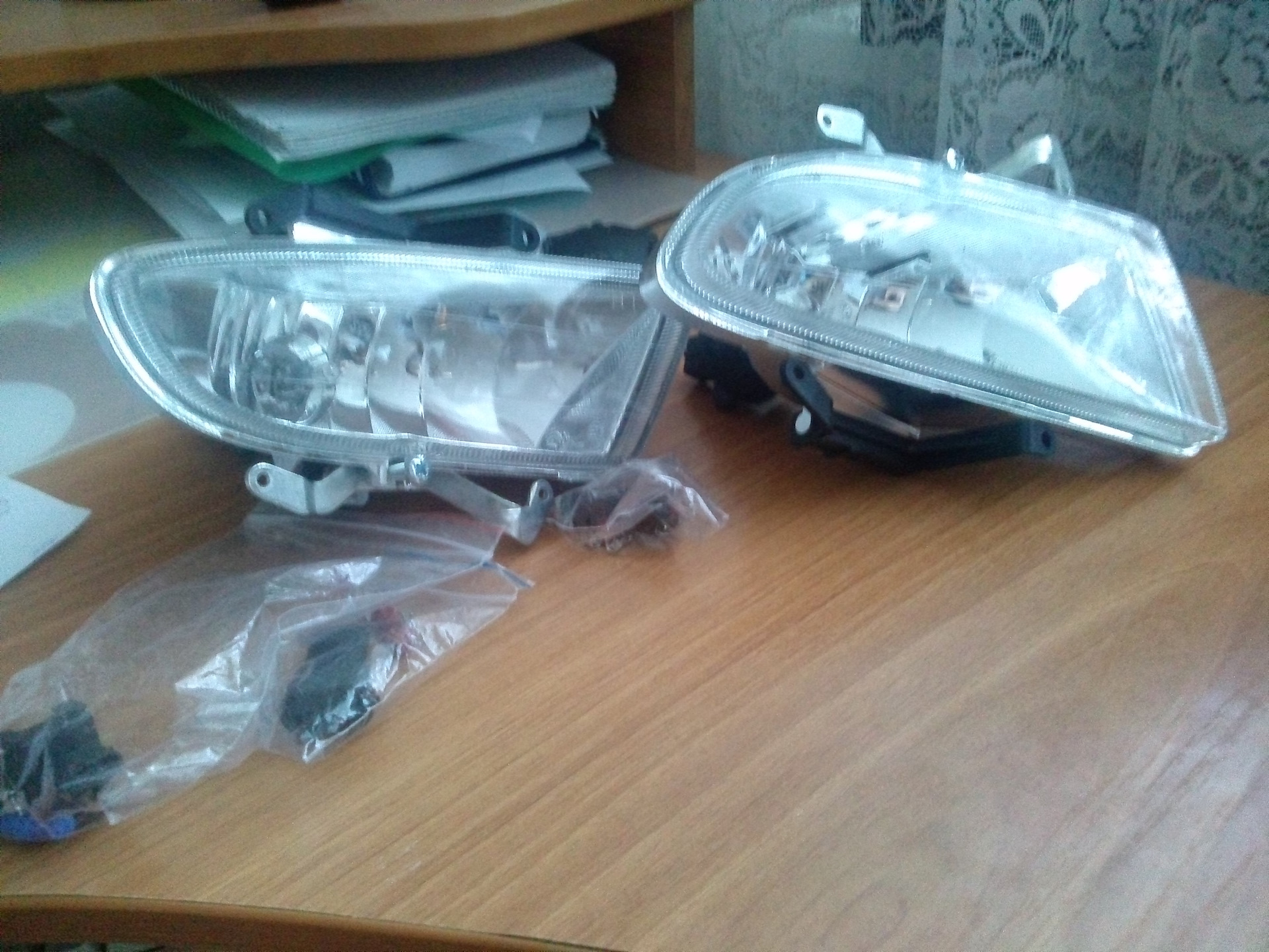 Покупка ПТФ под лампу Н1 — Hyundai Accent (2G), 1,5 л, 2008 года ...