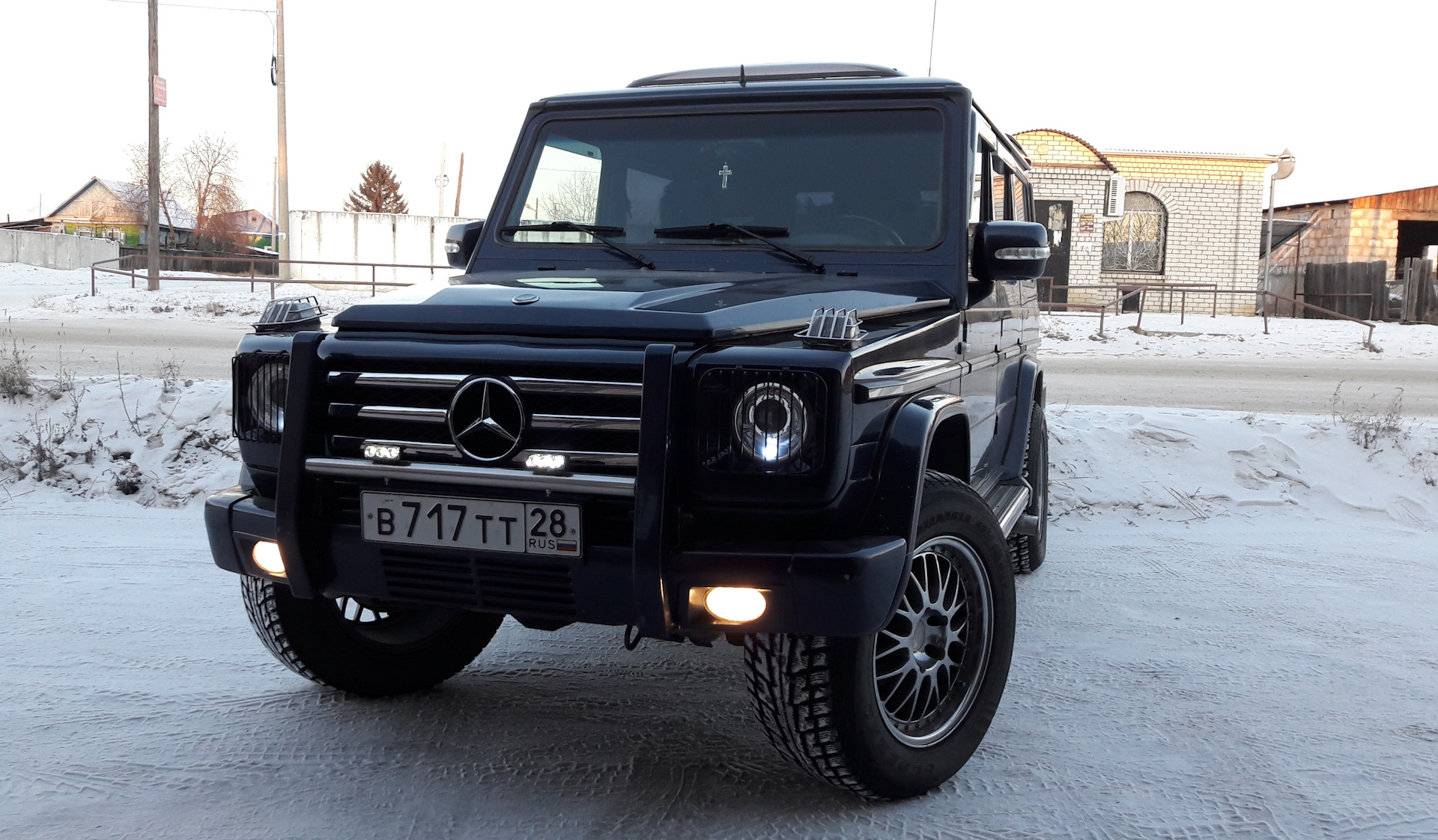 Mercedes g65 с решеткой