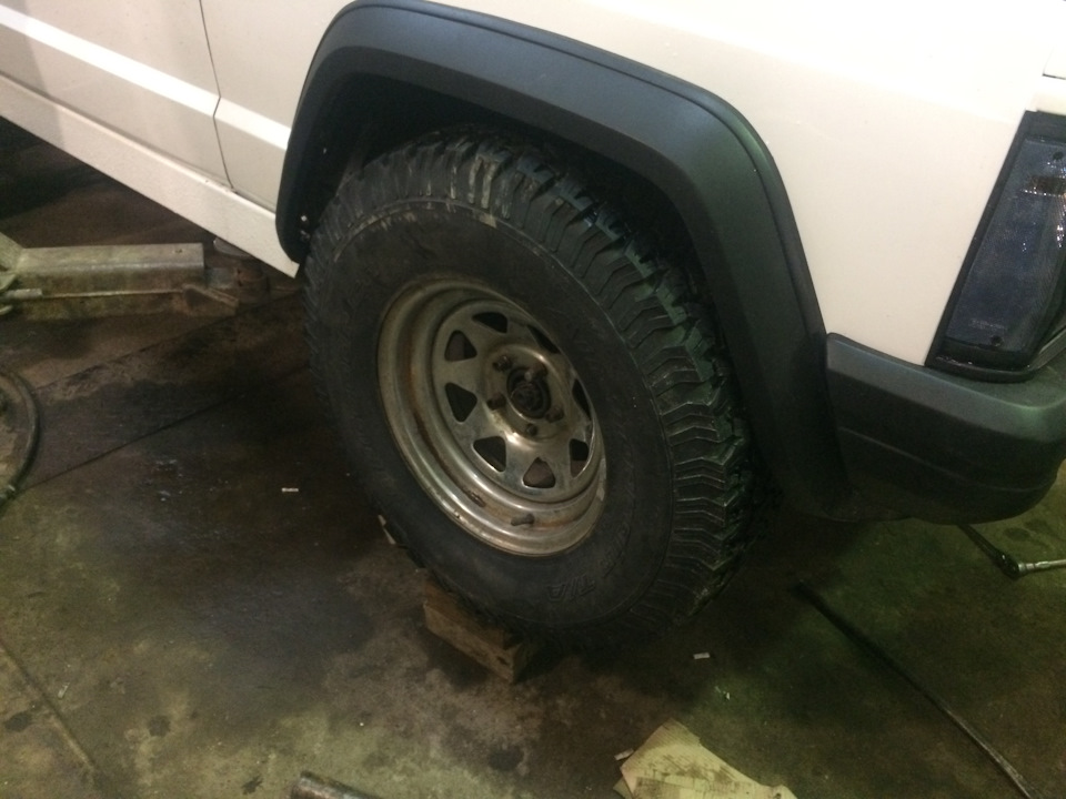 Лифт+++++ — Jeep Cherokee (XJ), 4 л, 1988 года | тюнинг | DRIVE2