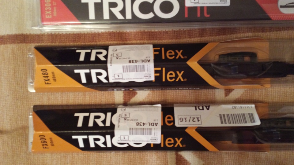 FX600 Щетка стеклоочистителя зимняя, 600мм TRICO | Запчасти на DRIVE2