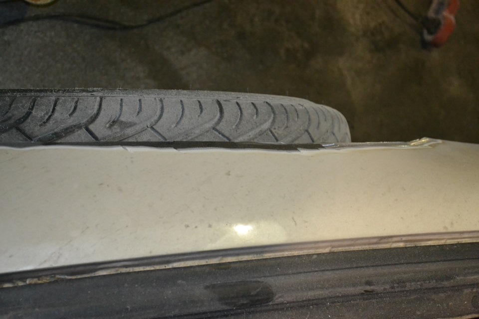 увеличение арок — Toyota Mark X (GRX120), 3 л, 2005 года | тюнинг | DRIVE2