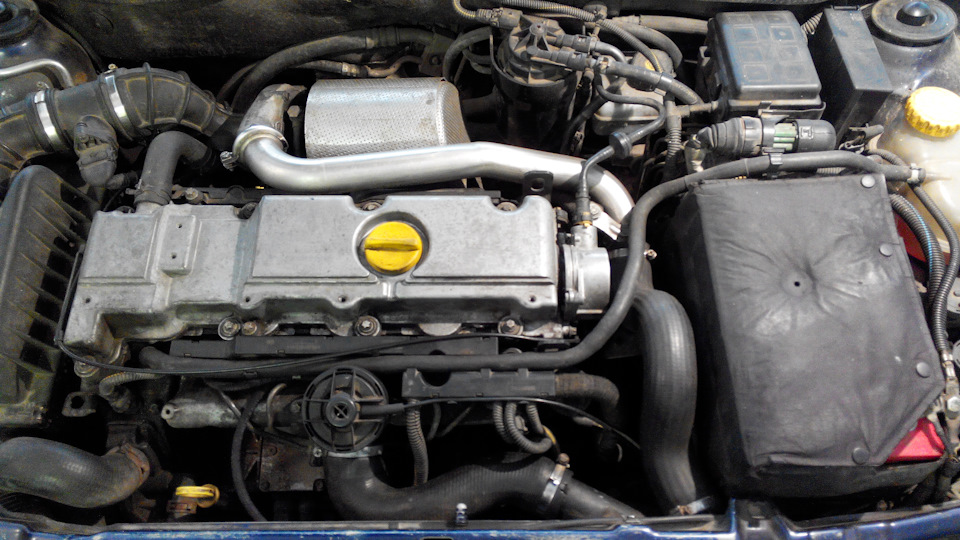 Под капотом двигатель Y20DTH — Opel Astra G