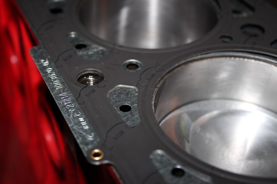 Прокладка ГБЦ — Lada 2107, 1,6 л, 1997 года | запчасти | DRIVE2