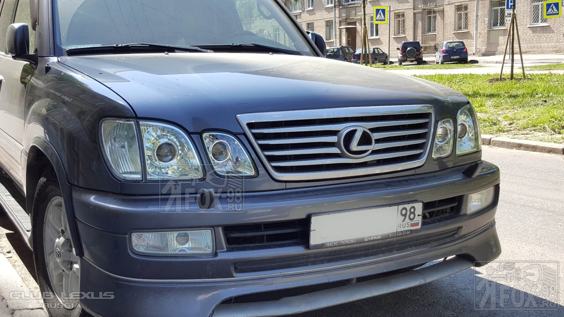 Lexus LX470. Квадро-би-ксенон Hella. — f0X-SPb на DRIVE2