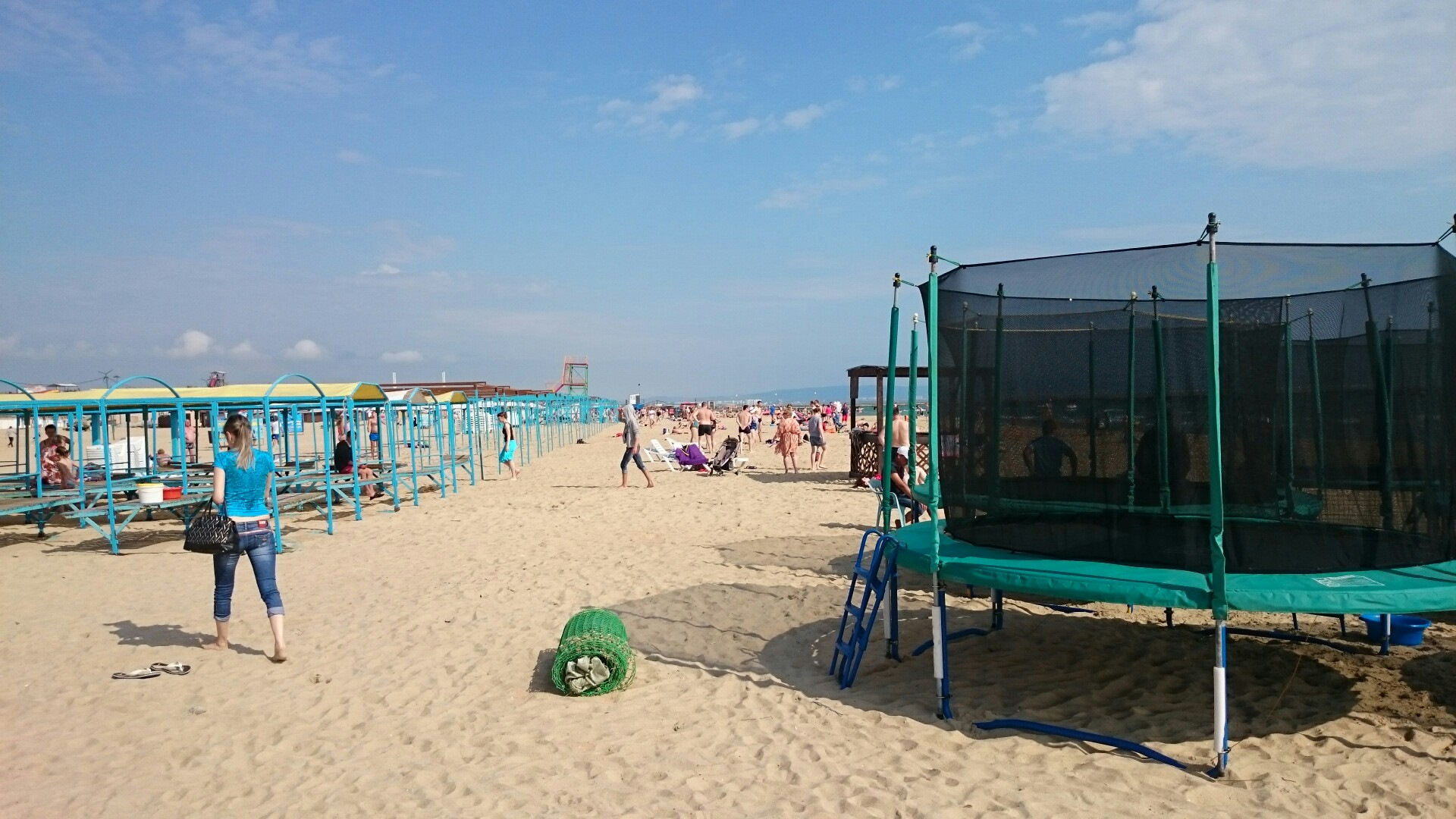 Пляж Тихая гавань Витязево