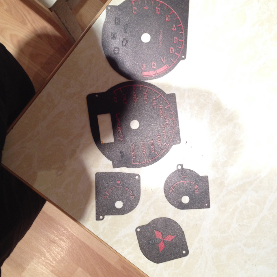 Замена шкал панели приборов — Mitsubishi Lancer IX, 1,5 л, 2009 года ...