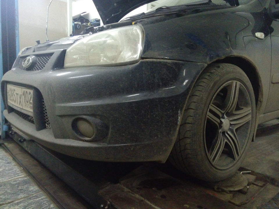 Замена стоек — Lada Калина Спорт, 1,6 л, 2012 года | запчасти | DRIVE2