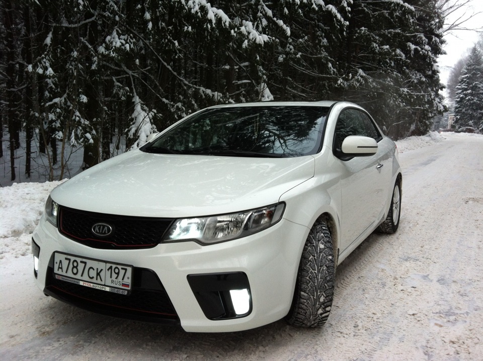 Kia Cerato Koup 2 белая