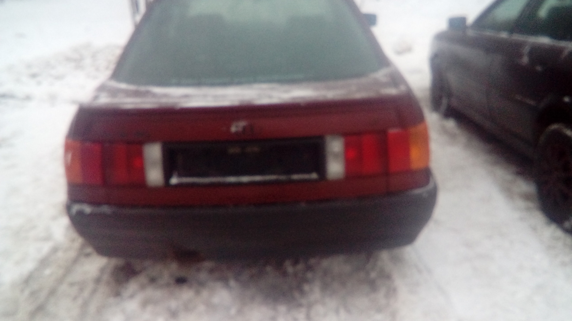 спойлер! — Audi 80 (B3), 1,8 л, 1988 года | тюнинг | DRIVE2