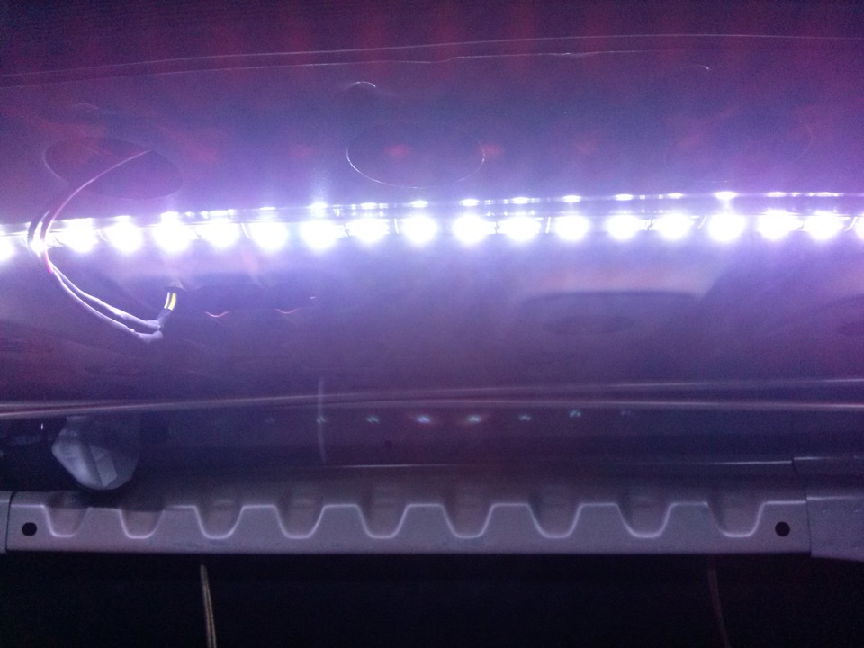 переделал свет в багажнике — Lada Гранта, 1,6 л, 2013 года | аксессуары ...