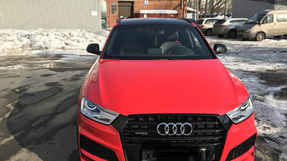 Переодел резину в выхи — Audi Q3 (1G), 2 л, 2017 года | шины | DRIVE2