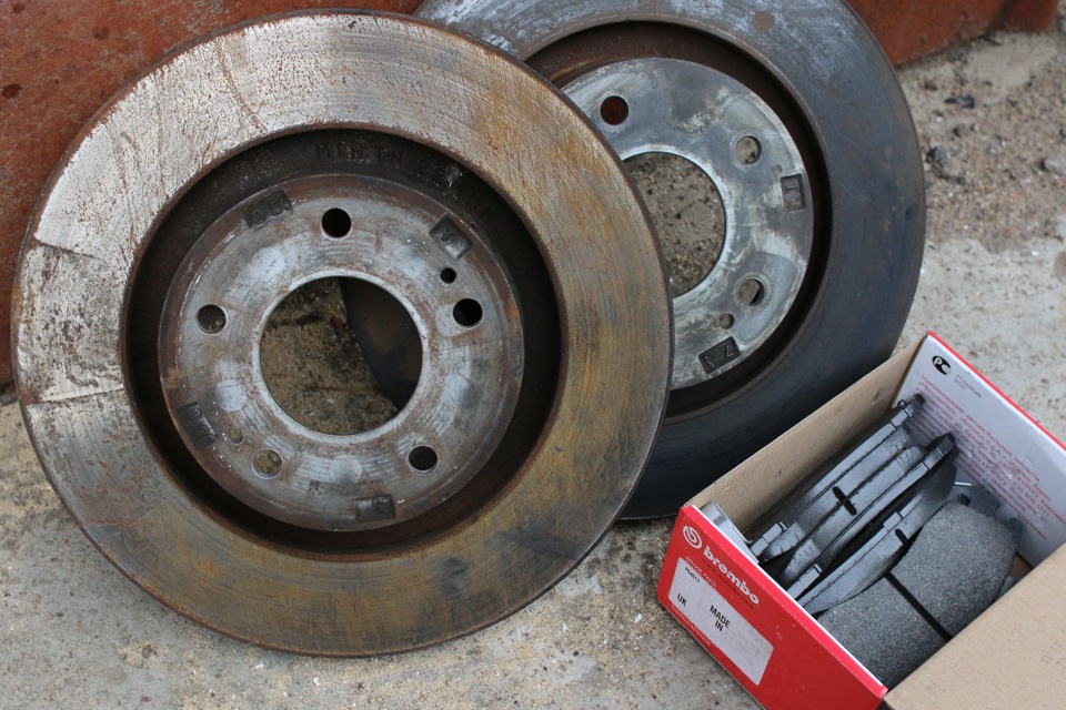 Предние тормоза VR-4 на 4х114.3 и деталь 710) — Mitsubishi Galant (8G ...