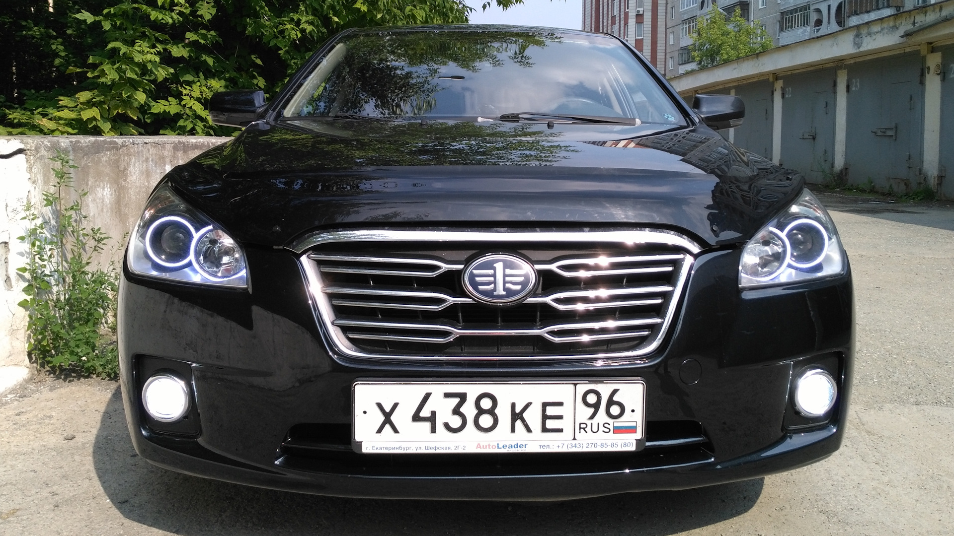 FAW Besturn B50 1.6 бензиновый 2013 | 6AT BESёнок (темносиний) на DRIVE2