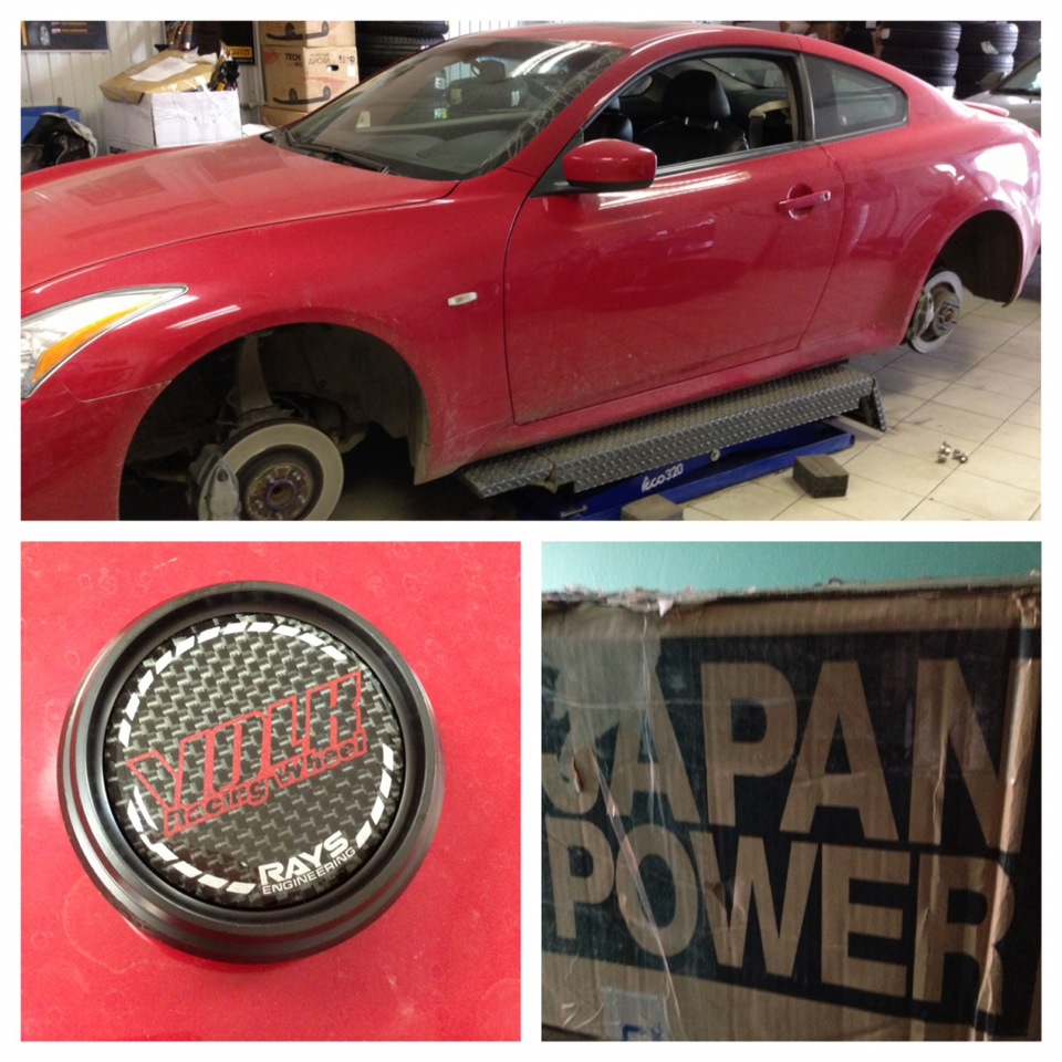 переобувка — Infiniti G37 Coupe, 3,7 л, 2009 года шины DRIVE2