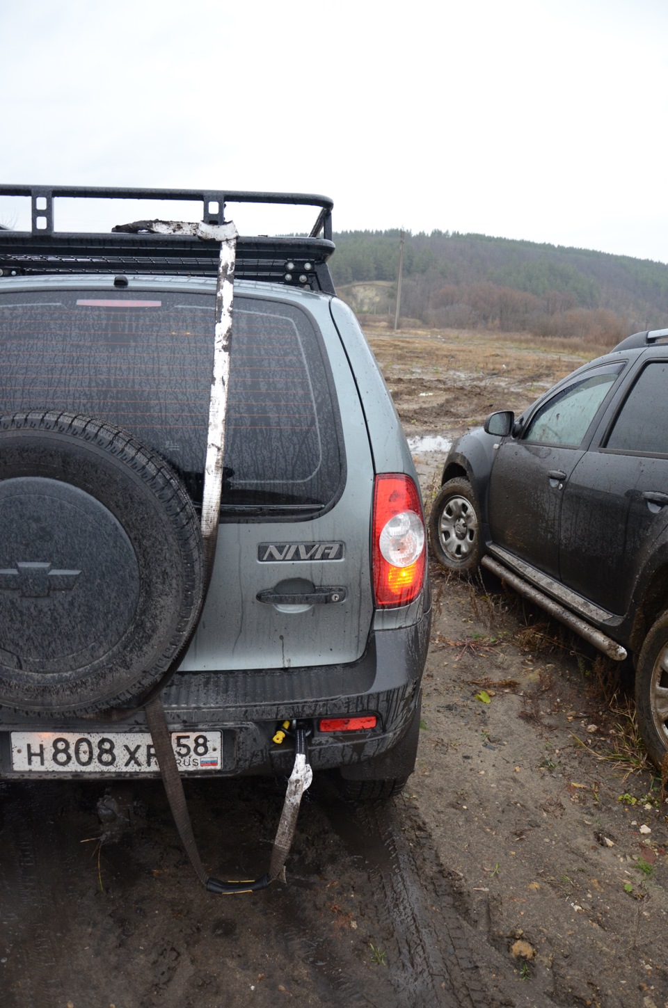 Первые покатушки на дастере. — Renault Duster (1G), 2 л, 2012 года ...