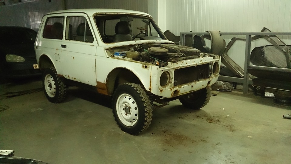 U-POL Raptor — Lada 4x4 3D, 1,6 л, 1988 года | кузовной ремонт | DRIVE2