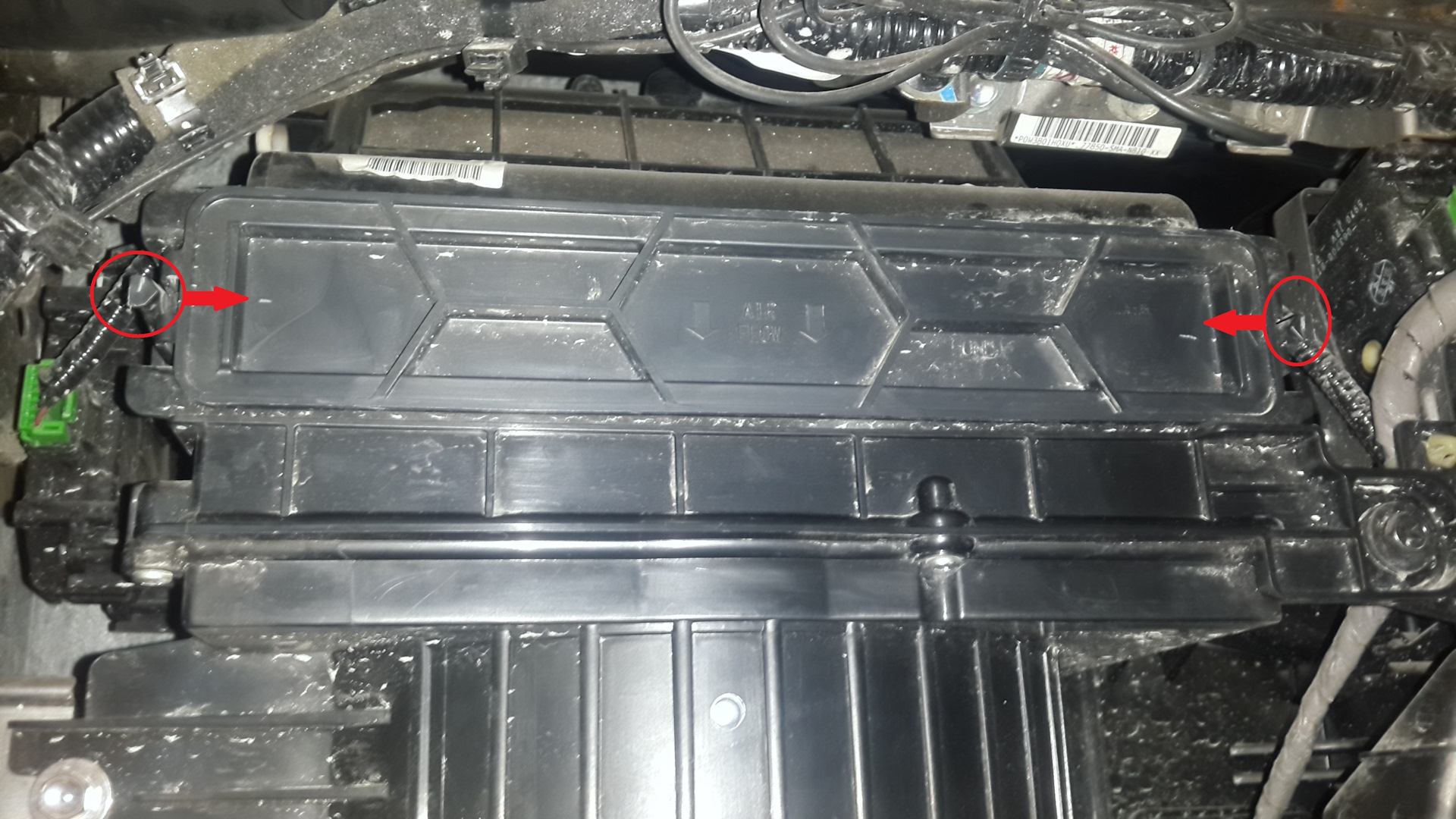 Замена салонного фильтра - Honda Stream, 2 л, 2007 года расходники DRIVE2
