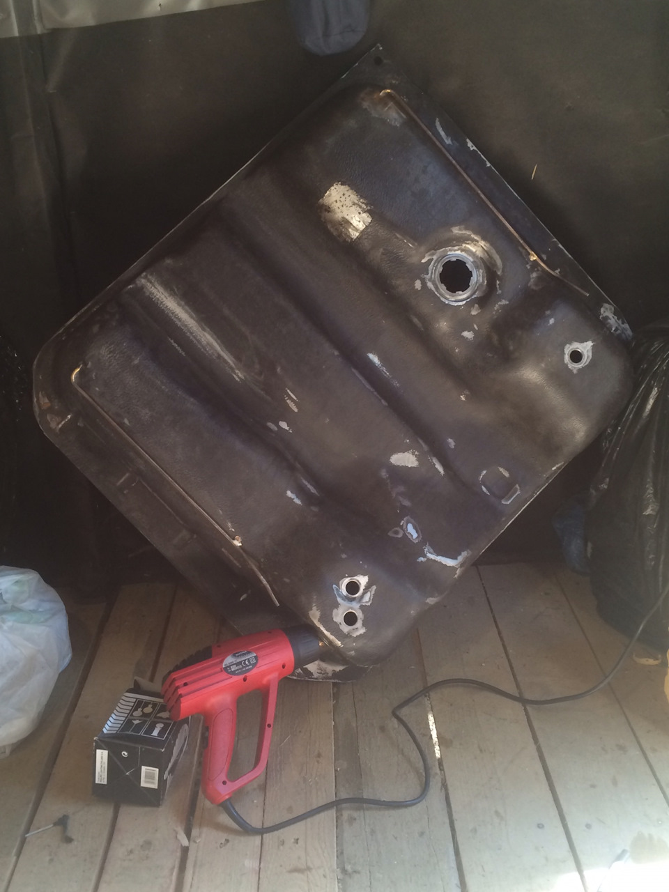 Промывка бензобака ! — Volkswagen Transporter T3, 2,1 л, 1988 года ...