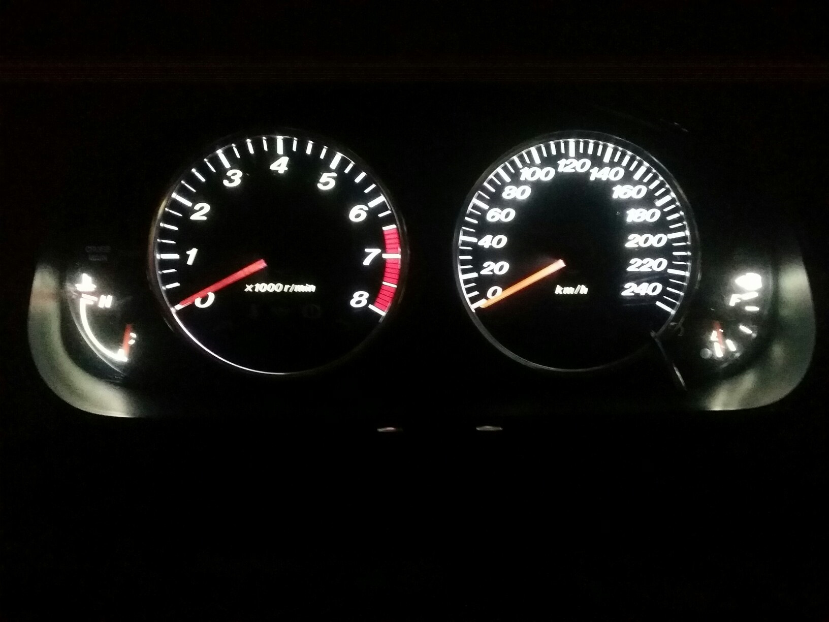 Меняем подсветку приборки — Mazda 6 (1G) GG, 1,8 л, 2003 года ...