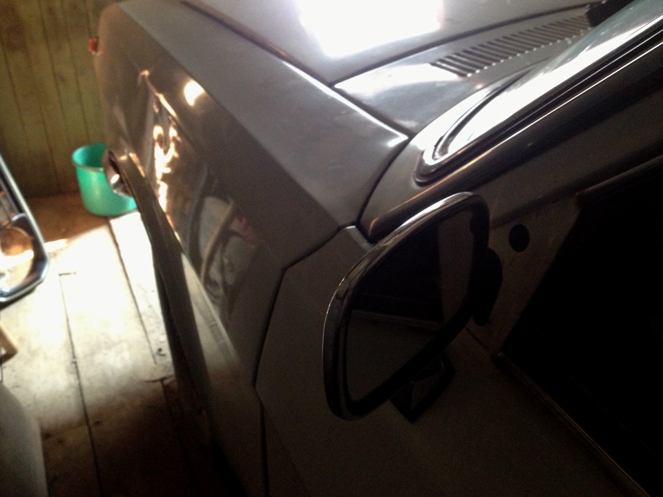 Купил хром зеркала (вместо лопухов.) — ГАЗ 2410, 5,5 л, 1990 года ...