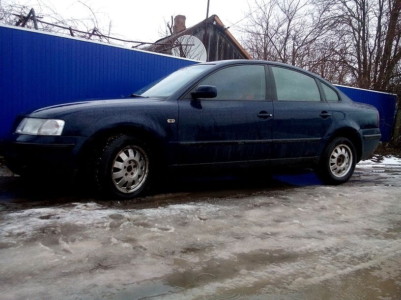 Потемкин переобулся на зиму — Volkswagen Passat B5, 1,8 л, 2000 года ...