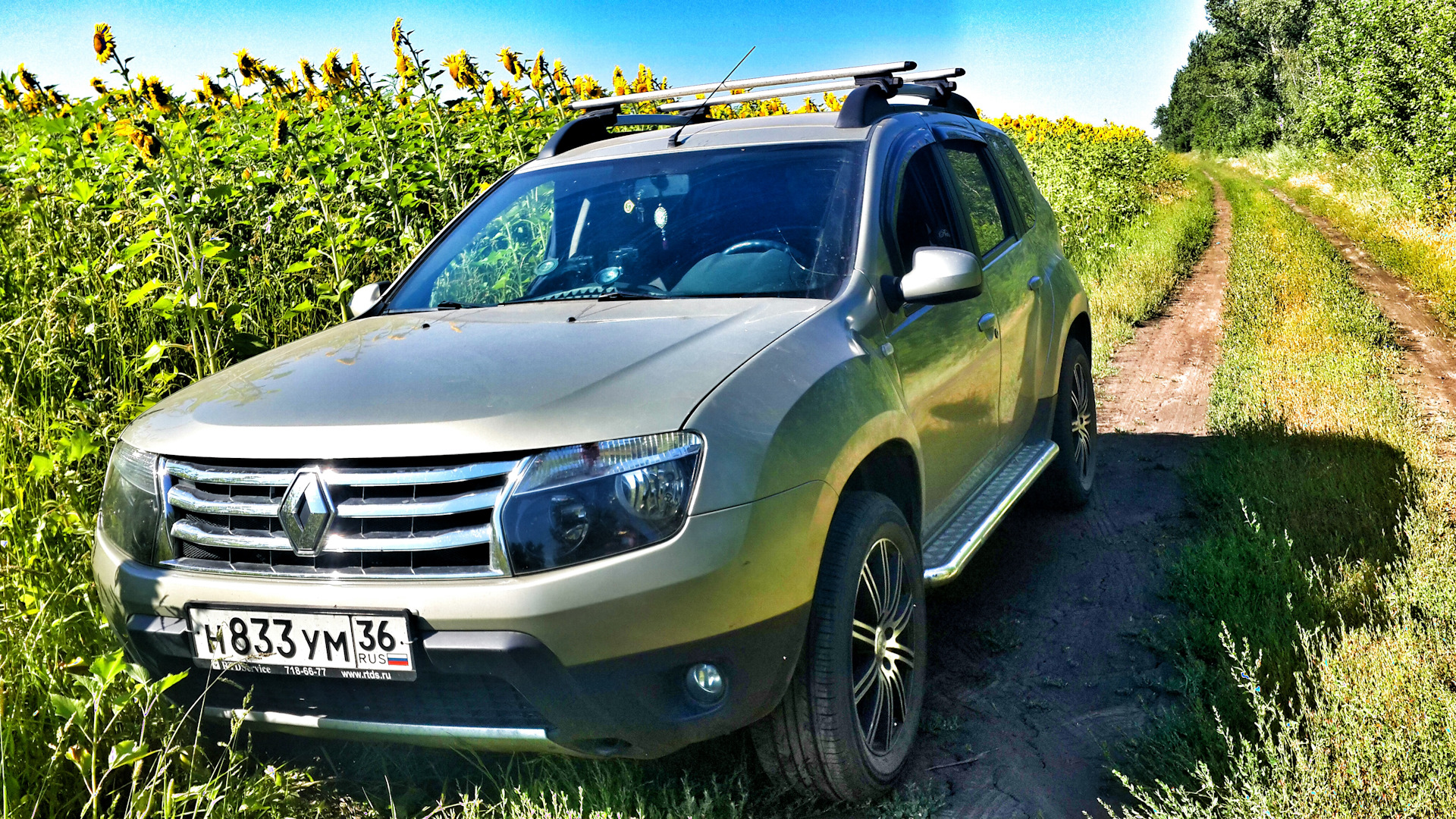 Renault Duster 2014 бежевый