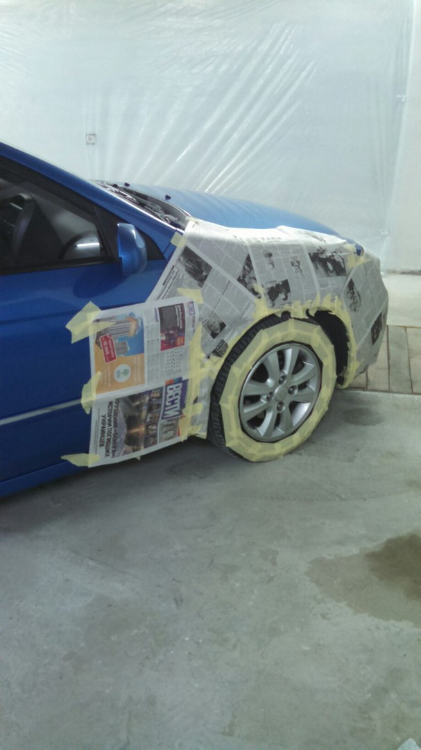 Красим жидкой резиной DEMPINOX — KIA Cerato (1G), 2 л, 2007 года ...