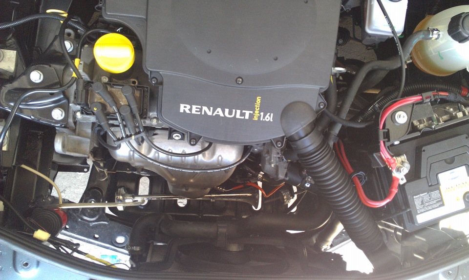 Впуск похолоднее) — Renault Sandero 1G, 1,6 л, 2009 года | тюнинг | DRIVE2