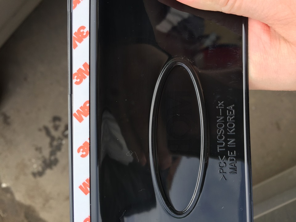 Дефлекторы окон Mobis — Hyundai ix35, 2 л, 2015 года | аксессуары | DRIVE2