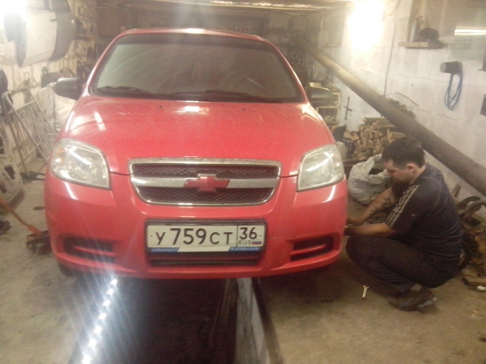 Замена шаровой — Chevrolet Aveo Sedan (1G), 1,4 л, 2010 года | своими ...