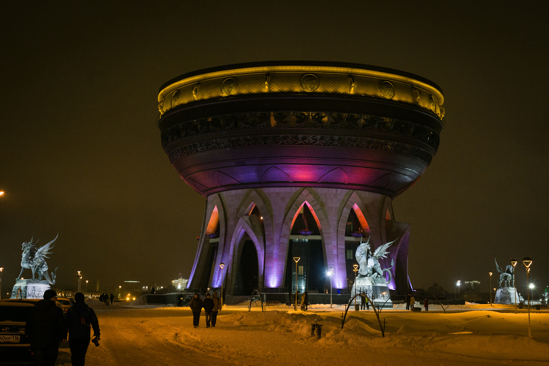 Фото вечерней казани