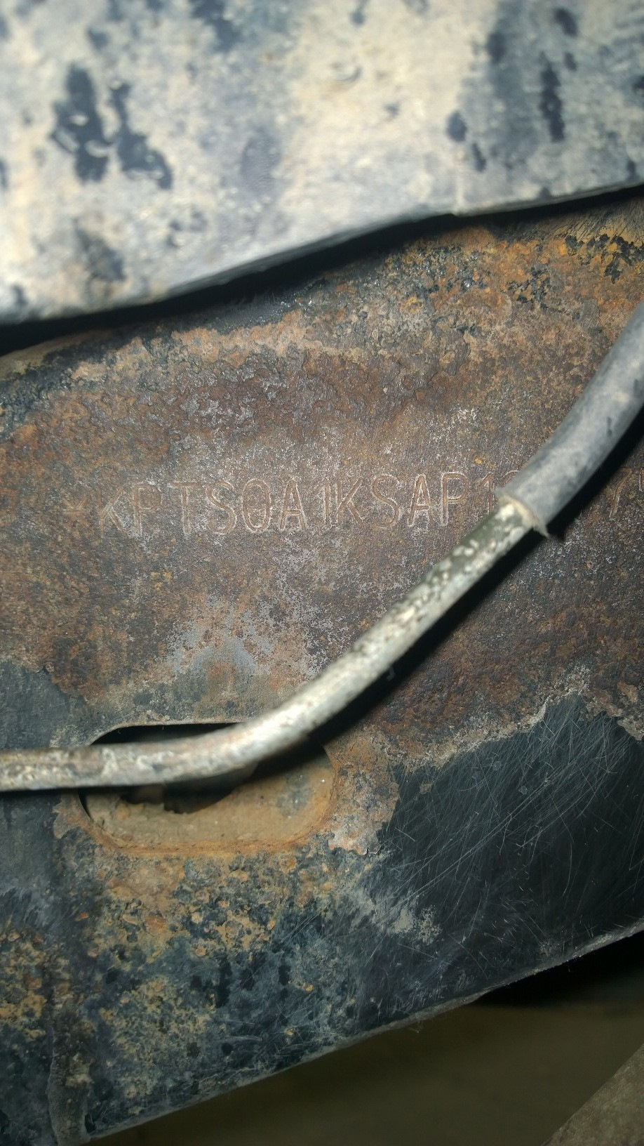 Защита vin-номера — SsangYong Kyron, 2 л, 2010 года | своими руками ...