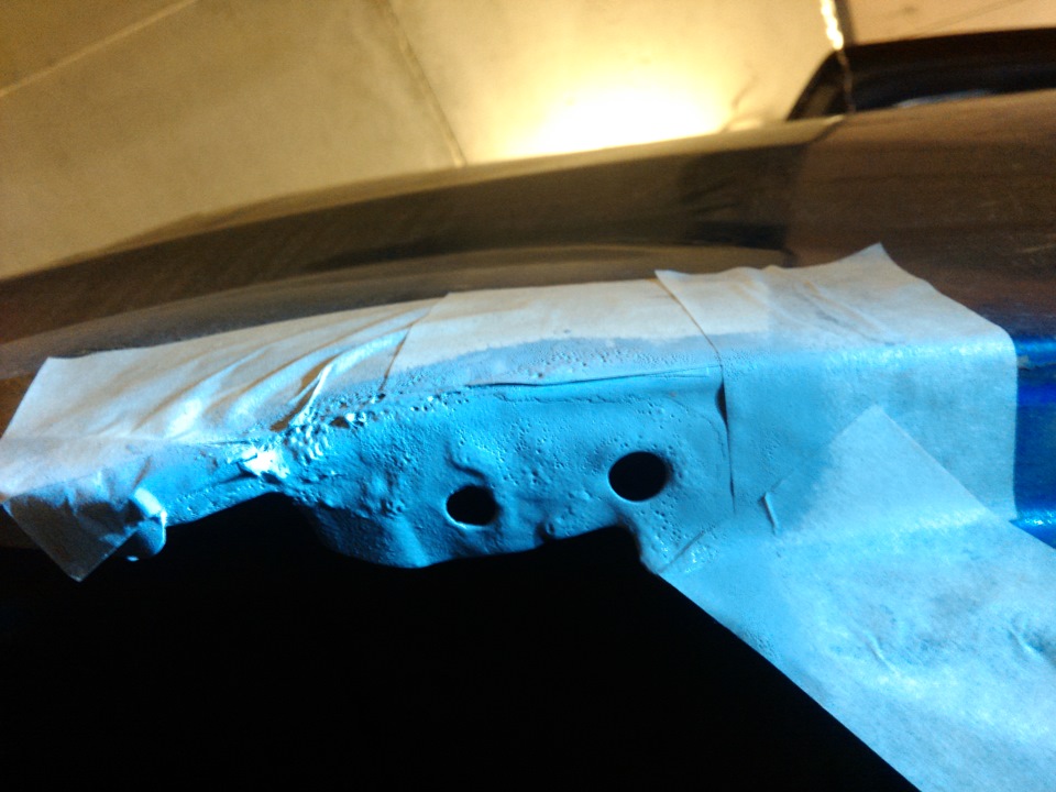 Правка опы + Клиренс — Renault Logan (1G), 1,6 л, 2007 года | кузовной ...