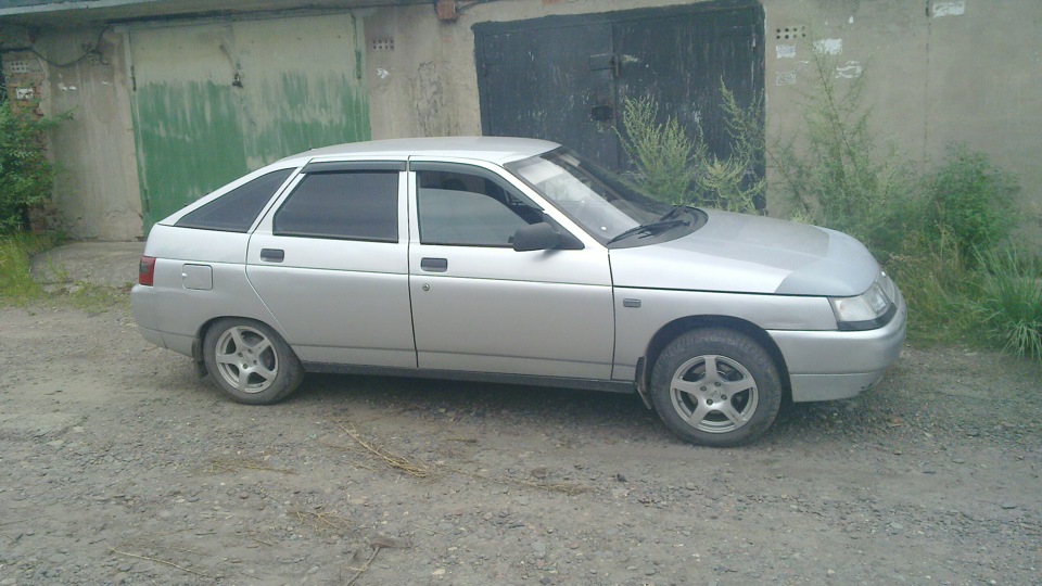 поставил распорки на передние стойки с дооп опрой движка. — Lada 21124 ...