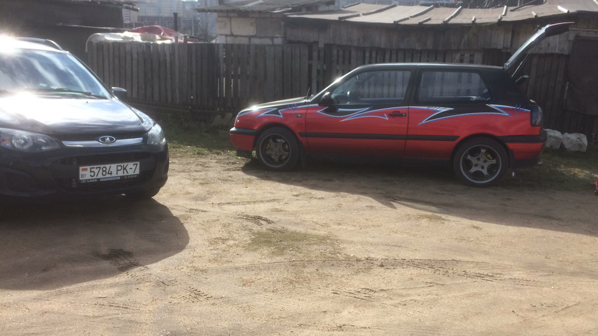 Задний дворник, тизер) — Lada Калина 2 универсал, 1,6 л, 2015 года ...