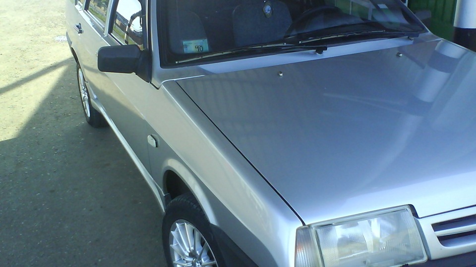 Lada 21099 1.5 бензиновый 2002 | Серебристый Снайпер на DRIVE2