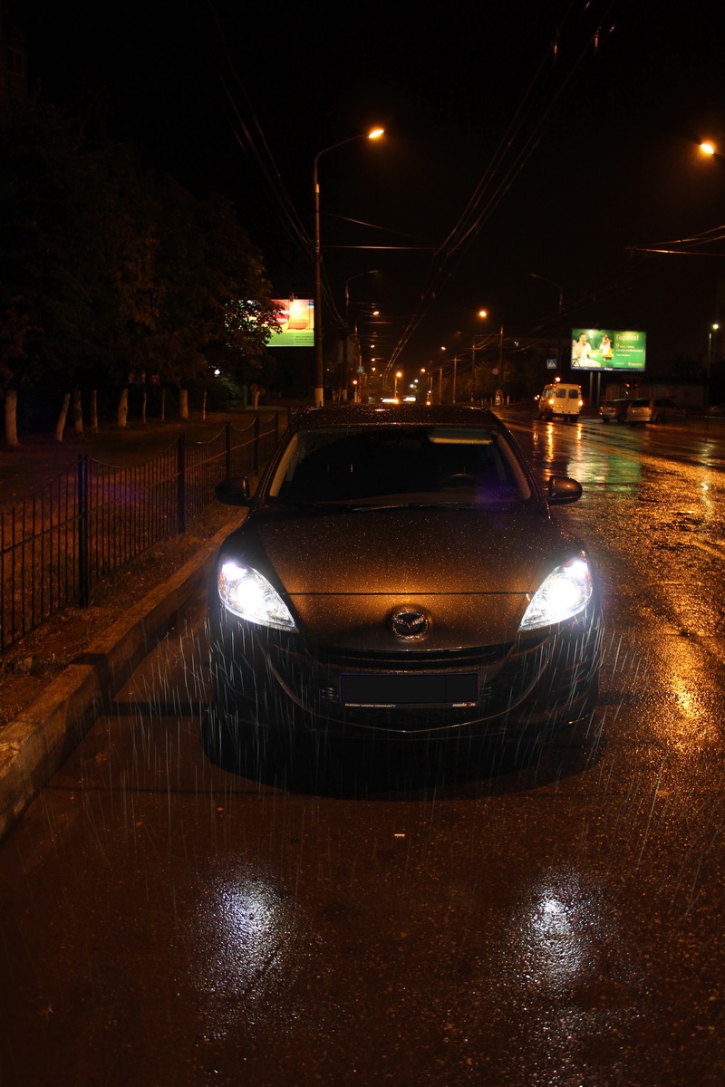 Уcтановка ксенона — Mazda 3 (2G) BL, 1,6 л, 2009 года | тюнинг | DRIVE2