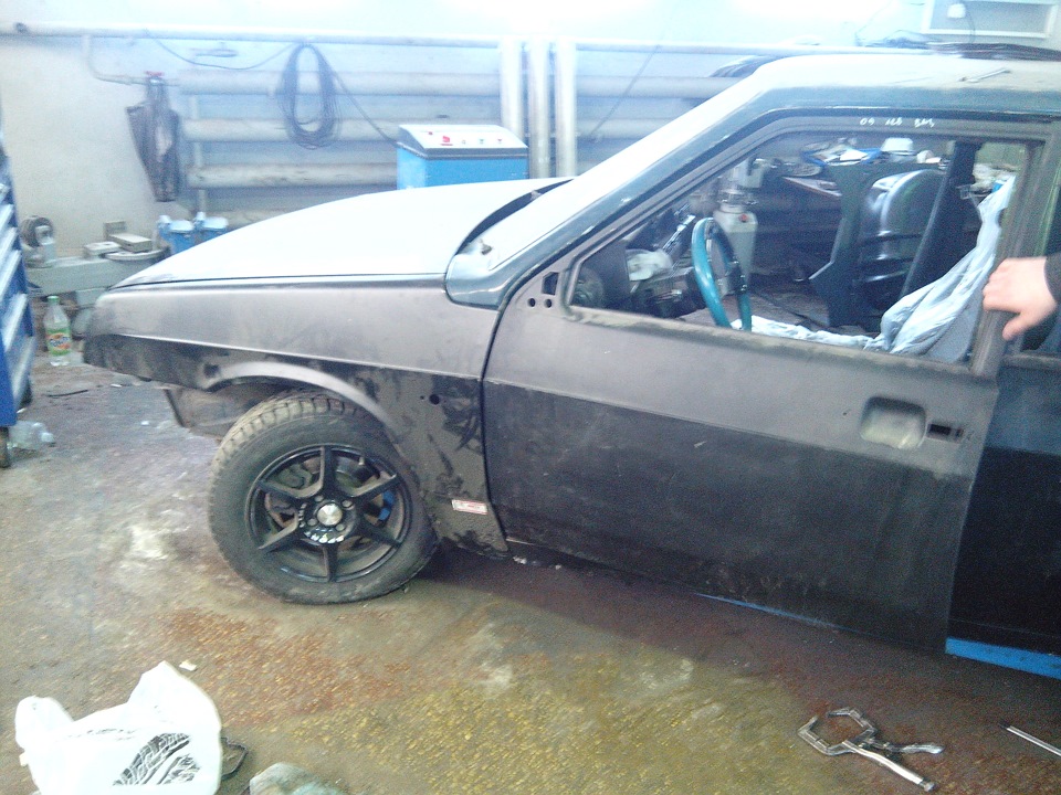 Первый кузовной ремонт автомобиля! — Lada Baltic, 1,5 л, 1999 года ...