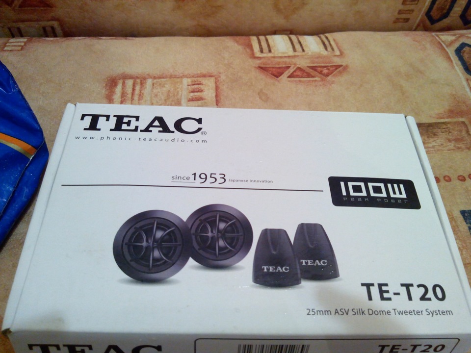 Установка твитеров TEAC TE-T20 — Mitsubishi ASX, 1,8 л, 2010 года ...