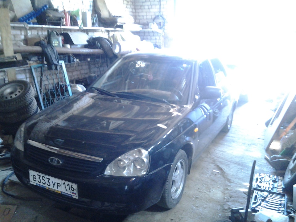 ШВИ передка и половины пола:) — Lada Приора седан, 1,6 л, 2007 года ...