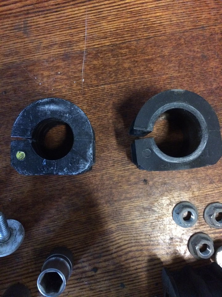 Втулки стабилизатора передние. — DRIVE2