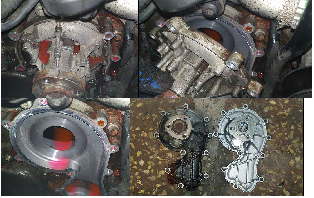 Помпа замена туарег. Помпа Туарег 3.0 дизель. Помпа Туарег 3.2. Замена помпы Туарег 2.5 дизель. Крышка помпы Туарег 2.5 дизель.