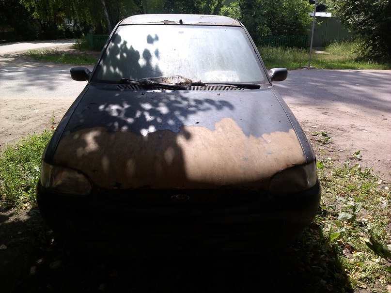 Серпухов. Москвич и Форд — Сообщество «Брошенные Машины» на DRIVE2