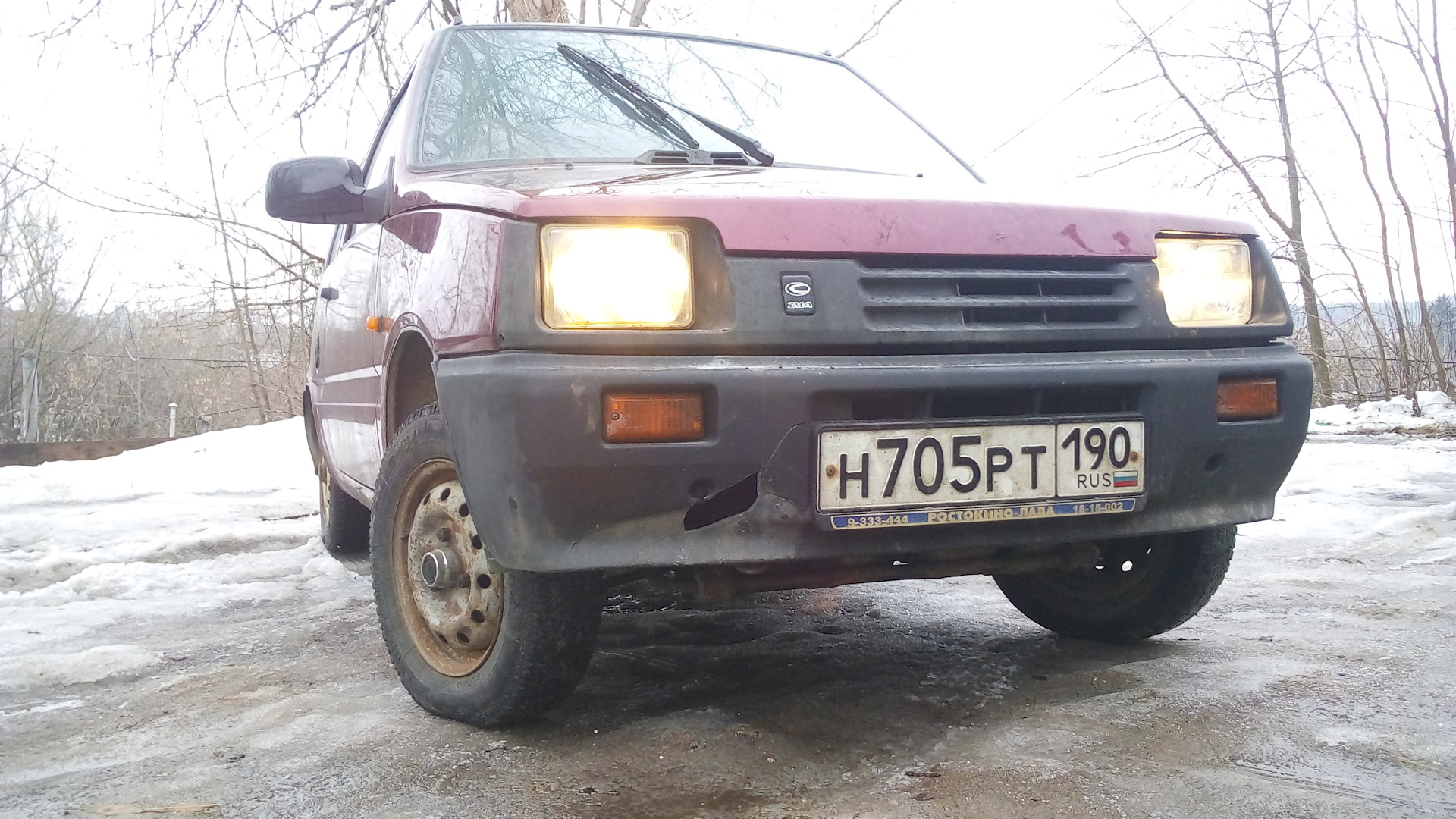 План покраски автоваз 2007