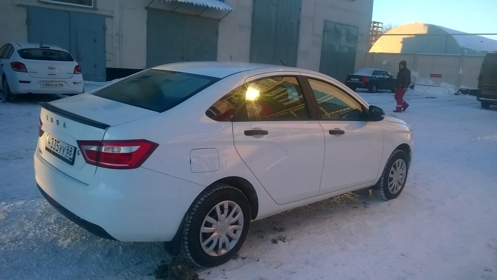 Lada Vesta 1.6 бензиновый 2016 | White line на DRIVE2