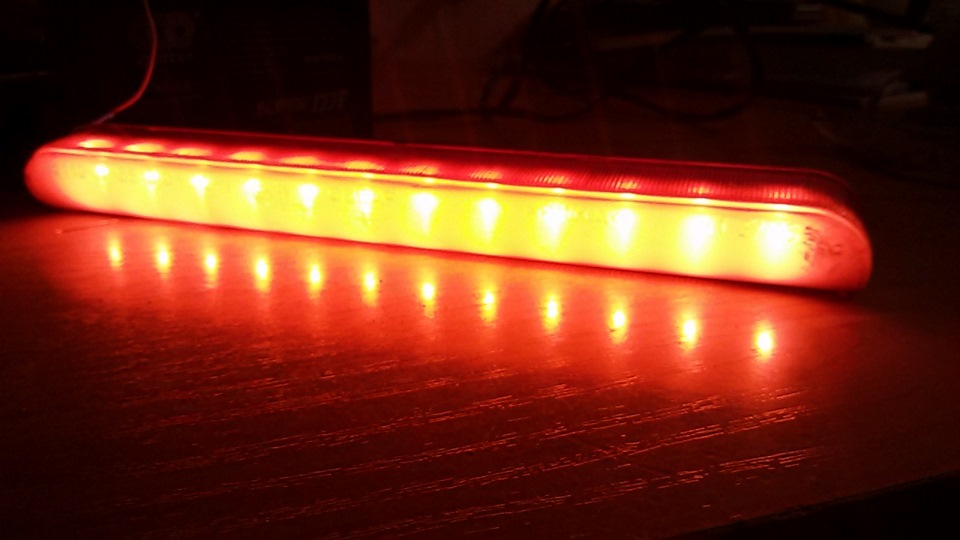 ☼СТОП СИГНАЛ на спойлере☼ — Lada 2114, 1,5 л, 2003 года | стайлинг | DRIVE2