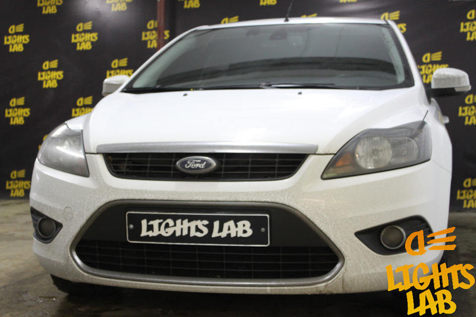 FORD FOCUS 2 — ТЮНИГ ФАР УСТАНОВКА БИКСЕНОНОВЫХ ЛИНЗ (БИЛИНЗ ...