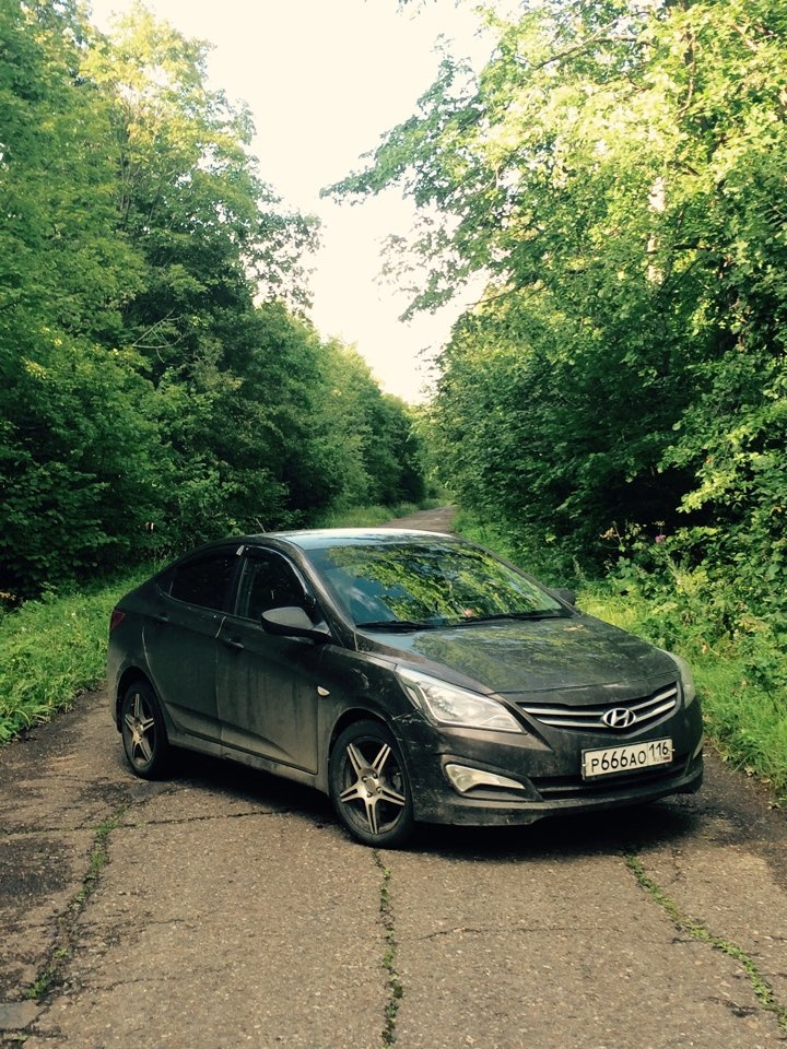 Запись от 2 октября 18:35 — Hyundai Solaris, 1,6 л., 2014 года ...