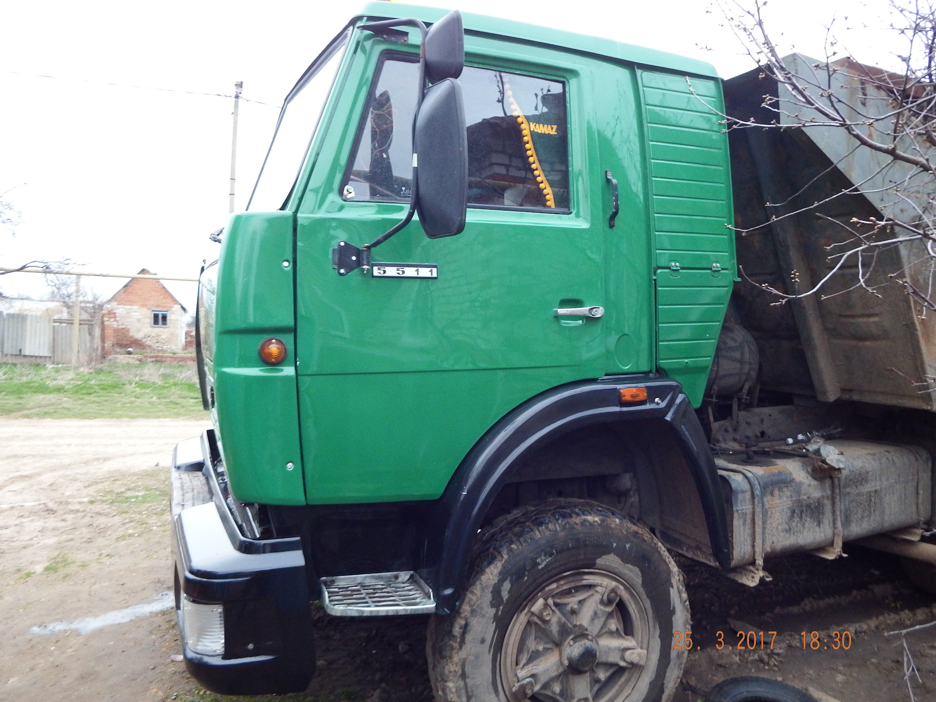 КАМАЗ 5320 С зеленой кабиной